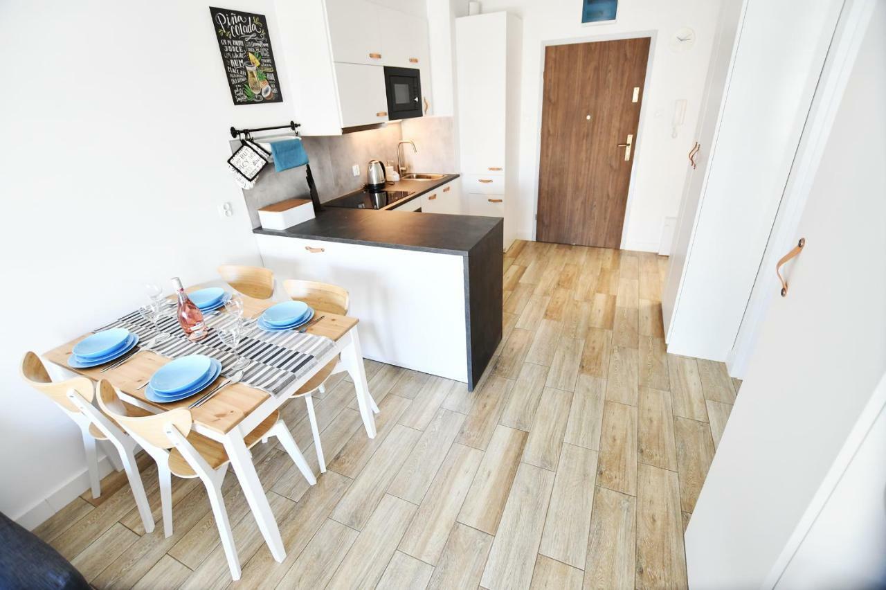 Apartament Lazur Z Miejscem Postojowym W Garazu Kołobrzeg Esterno foto