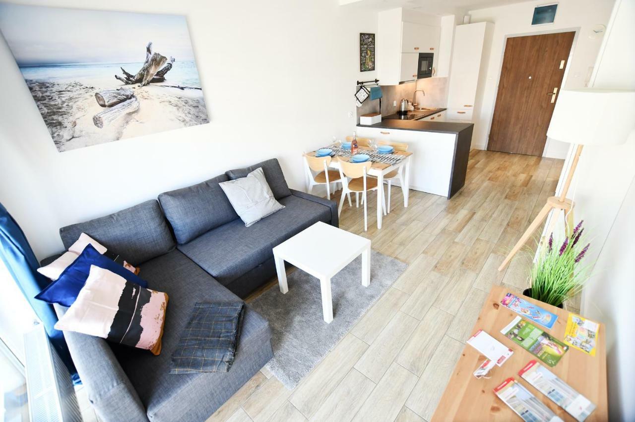 Apartament Lazur Z Miejscem Postojowym W Garazu Kołobrzeg Esterno foto