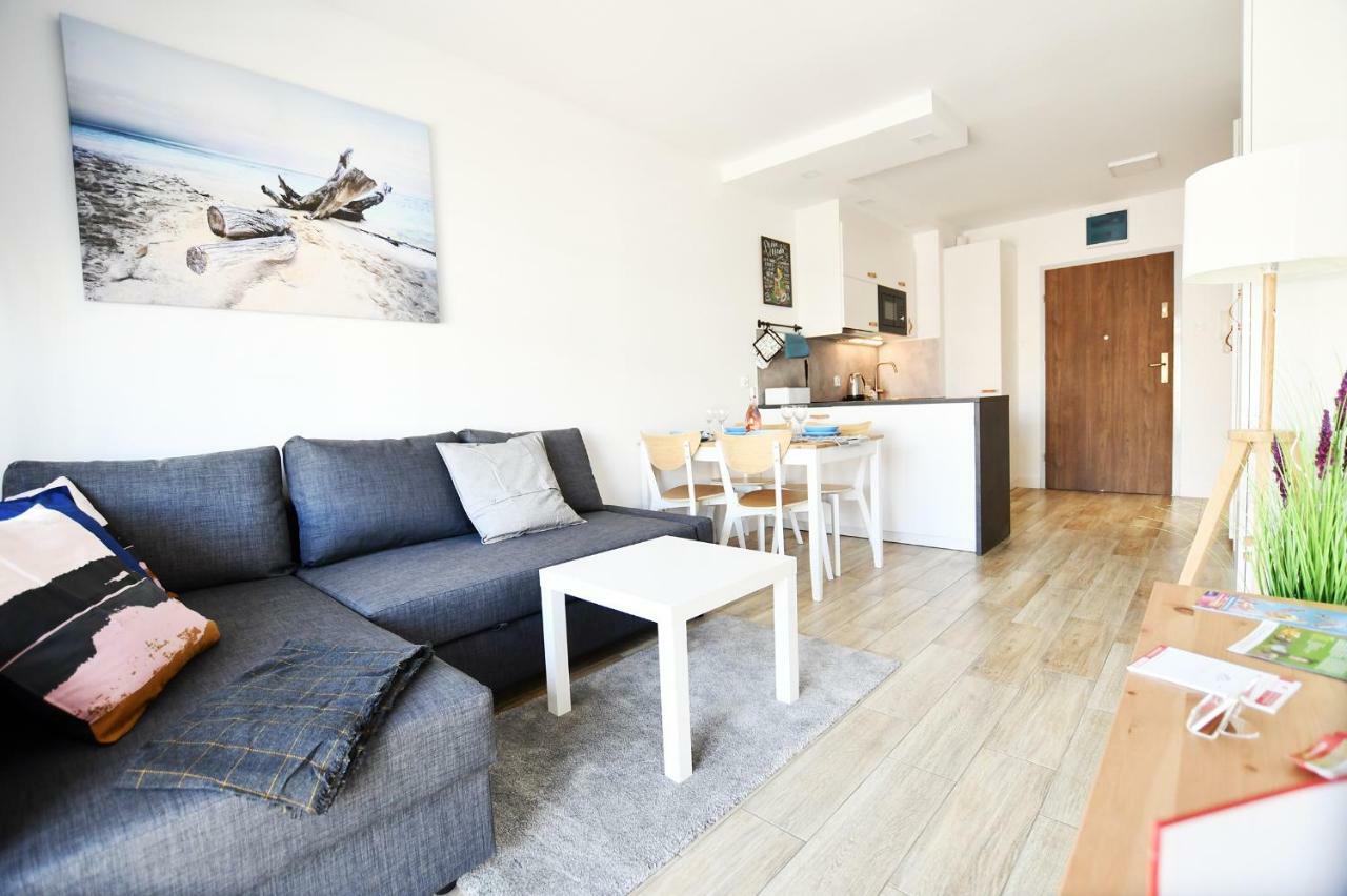 Apartament Lazur Z Miejscem Postojowym W Garazu Kołobrzeg Esterno foto